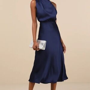 Lulu’s Blue Midi Dress